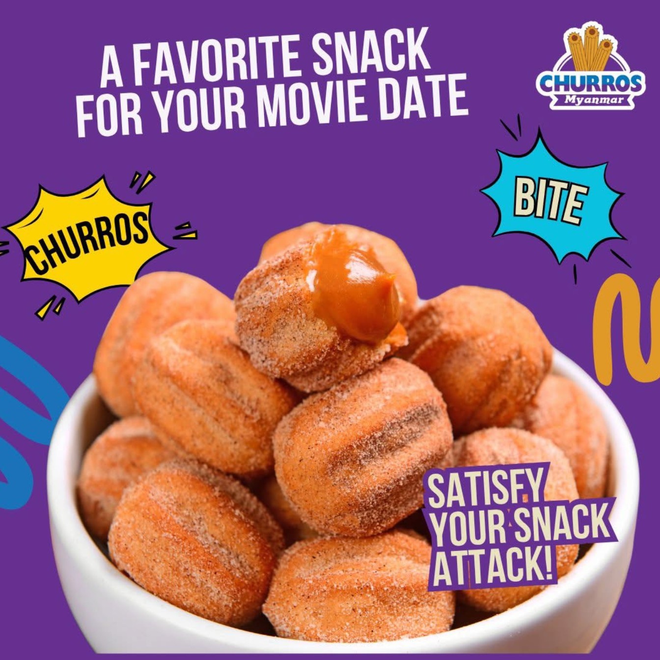 Buy 1 Get 1 - Churros Myanmar (2 years Anniversary Promotion)